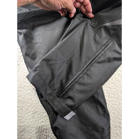 BILT Tempest 2 Men’s MEDIUM Black Mesh Lined Motorcycle Pants with Knee Armor - Picture 4 of 9